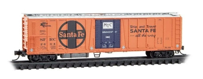 MICRO TRAINS (N) 070 00 121 SANTA FE 51FT MECHANICAL REEFER RD# 2632 - Image 1 of 1
