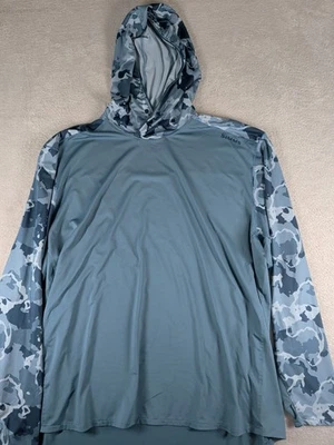Sudadera con capucha Simms SolarFlex camuflada para hombre 2XL peso pluma protector contra insectos pesca UPF50 Foto 1 de 4
