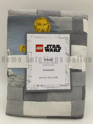 Pottery Barn Kids LEGO® Star Wars™ Sham Multi Standard #B109 - Imagem 1 de 4