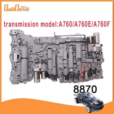 Cuerpo de válvula de transmisión A760 A760E A760F 8870 y 9 solenoides para Lexus IS350 GX460 Foto 1 de 4