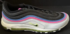 Nike Air Max Uptempo 97 Neon Black White Shoes Men Sz 13 New Rare DZ4392-001 - Picture 1 of 5