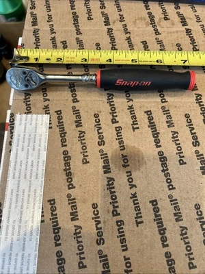 Snap On Tools EE. UU. TML836 agarre suave negro rojo mango 1/4" unidad Foto 1 de 4