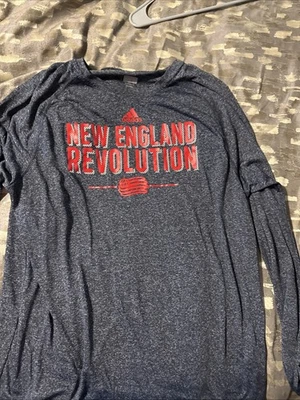 new england revolution adidas long sleeve t-shirt Size Large - Image 1 of 4