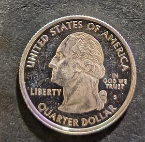 2004 S Silver Proof IOWA Quarter - 90% Silver - Picture 1 of 2