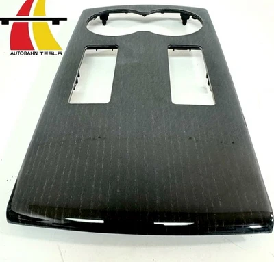 TESLA MODELO S 2012-2020 PORTAVASOS CENTRAL BISEL ADORNO CENIZA OSCURA 1065900-12-C Foto 1 de 4