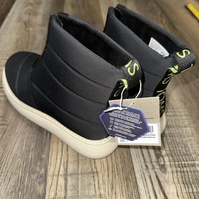 Nwt TOMS 7 Alpargata Mallow Puffer Tarmac Olive Repreve Ankle Boots Bootie - Image 1 of 4