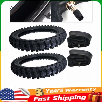 70/100-19 & 90/100-16 Front & Rear Tires Tubes For Honda CRF150F CRF110F KX100 - Изображение 1 из 4
