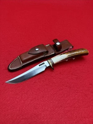 Randall Knife Model 7-5 Stag Handle Never Used - Image 1 of 4