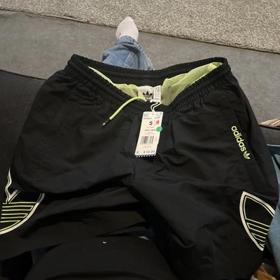 Pantalones Cortos de Baño Adidas Originales Para Hombre Talla S Negros SPRT $50 NUEVOS CON ETIQUETAS Foto 1 de 4