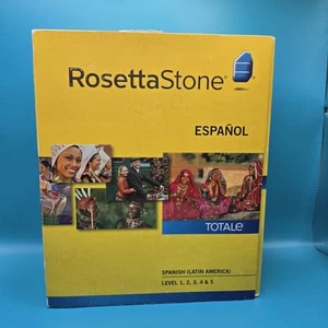 Rosetta Stone 💎 Espanol Spanish Latin America Levels 1-5 - Picture 1 of 6