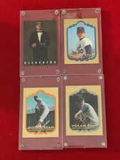 1992 Bleachers 23KT Nolan Ryan Gold Set of 3 +Promo Card /10,000 HOF  Gold Card