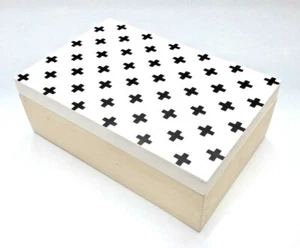 My Hub Homewares Decorator Wooden Trinket Box - Picture 1 of 8