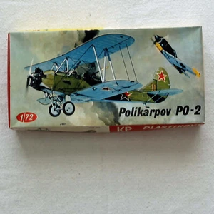 KP Polikarpov PO-2 1:72 Plastic Model Kit Complete Vintage - Foto 1 di 4