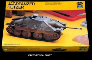 TESTORS/ITALERI 1/35 scale kit JAGDPANZER HETZER # 809 Factory Sealed - Picture 1 of 3
