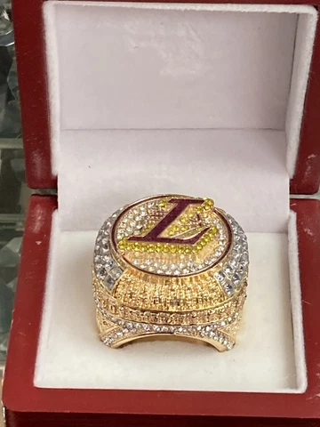 LOS ANGELES LAKERS Ring 2020 NBA Championship Ring Men - LEBRON JAMES - Replica Cover