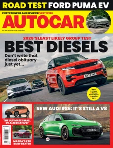 AUTOCAR MAGAZINE 4.JUNE 2025 ~ FORD PUMA EV ~ RENAULT AUSTRAL ~ NEW ~ - Picture 1 of 1