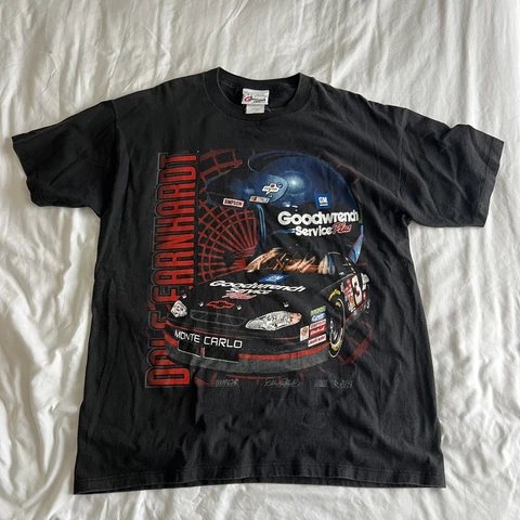 Vintage Dale Earnhardt NASCAR Shirt Faded Chase Authentic Large Cover