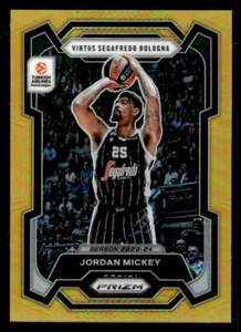 Jordan Mickey 2023 Panini Prizm Turkish EuroLeague /10 Gold #122 - Picture 1 of 2