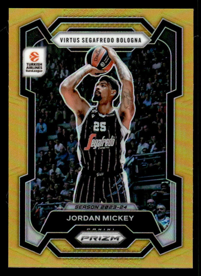Jordan Mickey 2023 Panini Prizm 土耳其欧洲联赛 /10 金色 #122 — 第 1/2 张图片