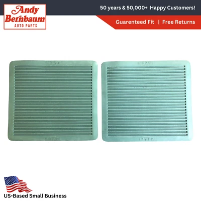 For 1942-1954 Dodge Plymouth DeSoto Chrysler Rear Floor Rubber Mats - Image 1 of 4