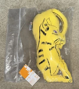 Yellow Sam Plush Cat 17" Andy Warhol X Maharishi Medicom Toy Corp New/Sealed - Bild 1 von 16