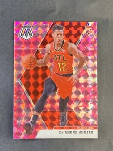 2019-20 Panini Mosaic De'Andre Hunter Pink Camo Prizm RC Atlanta Hawks #239 - Picture 1 of 2