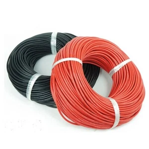 30 AWG Gauge Wire 25 ft. RED And 25 ft. Black total 50 ft USA SOLD/SHIP - Picture 1 of 4