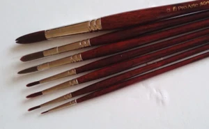 ProArte ACRYLIX BRUSHES - Series 202 Round and Series 204 One Stroke - Picture 1 of 3