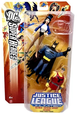 DC Universe Liga de la Justicia Ilimitado Figura de Acción Paquete de 3 Batman Zatanna Nuevo Foto 1 de 4
