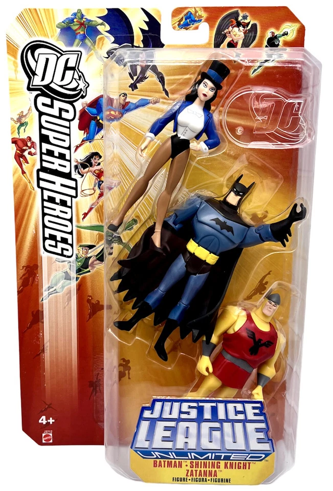 DC Universe Justice League Unlimited Action Figure 3 Pack Batman Zatanna New - Image 1 of 4