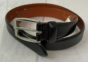 Brown Casual Corner Leather Belt Size Ladies Small Made in Italy 32 inches 1173B - Picture 1 of 12