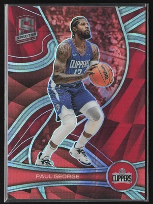 2021-22 Panini Spectra #14 Paul George Asia Red - Image 1 of 2