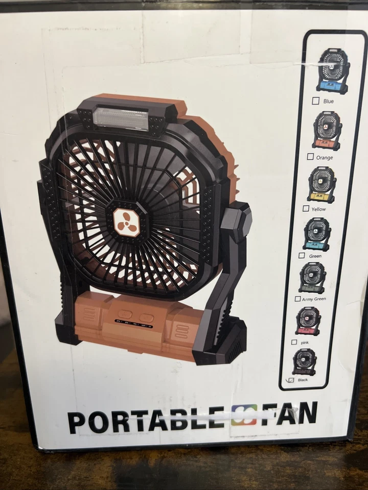 ventilador portátil recargable Foto 1 de 1