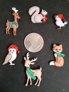 Christmas Friends Needle Minders de SandrasStitchStash - Imagen 1 de 13