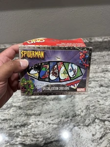 Sababa Toys Marvel Spider-Man Special Edition Uno Card Game Unopened Vintage ‘02 - Picture 1 of 2