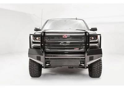 Fab Fours CS16-K3860-1 For 16-18 Silverado 1500 Full Grille Guard w/Tow Hooks - Image 1 of 3