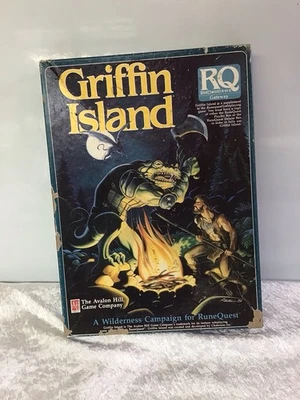 Griffin Island A Wilderness Campaign For RuneQuest 1986 Chaosium Avalon Hill - image 1 of 4