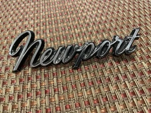 1966 - 1967 Chrysler Newport Fender Emblem Badge Ornament (ON-24-11) - Picture 1 of 7