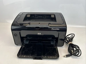 Impresora láser monocromática HP LaserJet Pro P1102W WiFi cable de alimentación A/ probado negro - Imagen 1 de 9