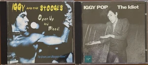 IGGY POP - 2 CD LOT - THE IDIOT & OPEN UP ANS BLEED - CDS - VG+ - Bild 1 von 3
