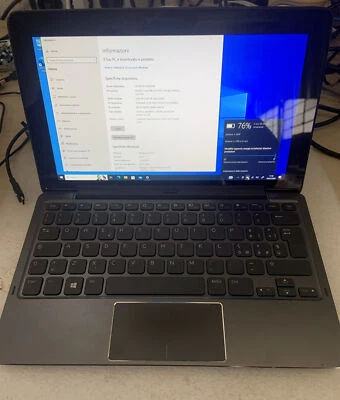 DELL LATITUDE 11 5175 M3-6Y30 4GB 128GB SSD TOUCH DUE IN UNO - Immagine 1 di 2