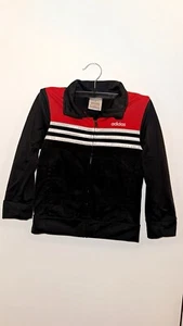 Adidas black and red track jacket size 4t #adidas  - Picture 1 of 4