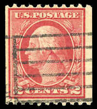US # 449  2¢ Washington, F-VF Used, PF (2005)
