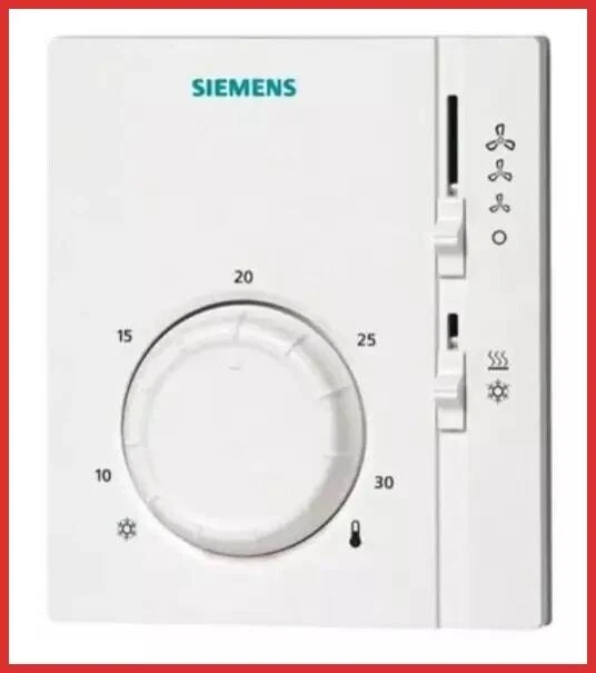 termostato ambiente riscaldamento siemens caldaia a batteria muro manuale - Imagen 1 de 2