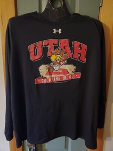 UTAH UTES SHIRT UNDER ARMOUR BRAND SIZE XXXL MENS LOOSE HEAT GEAR MUST HAVE WOW - Picture 1 of 5