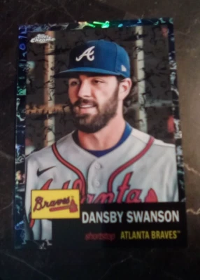 2022 Topps Chrome 白金周年纪念丹斯比·斯旺森黑色折射器 3/10 — 第 1/3 张图片