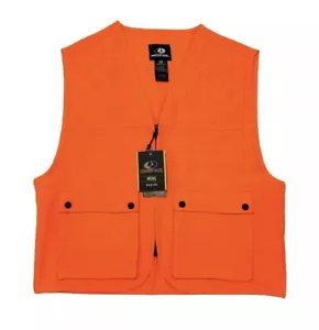 Mossy Oak BLAZE ORANGE UPLAND BIRDHUNTING VEST DEER HUNT S/M - Picture 1 of 3
