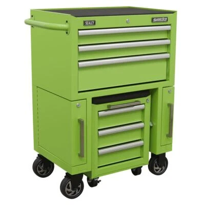 Sealey AP556CSHV Rollcab Tool Chest With Intergrated 3 Drawer Utility Seat - Image 1 of 4