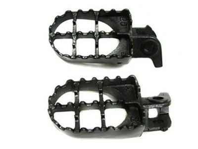 PIES REPOSAPIÉS de acero gris para moto de cross para HONDA CR125 CR250 CR500 88-94 CR 250 Foto 1 de 3