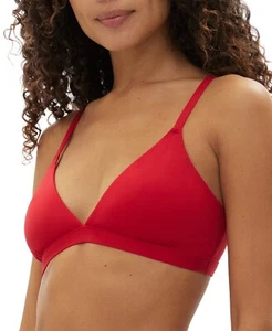 Gap GapBody Women's Super Stretch Triangle Bralette GPW01353, Red, Size Large - Picture 1 of 3